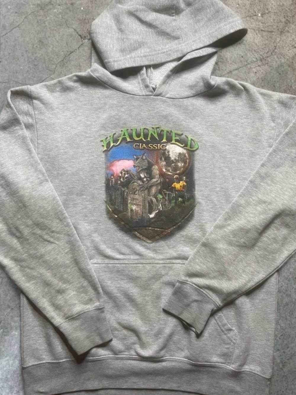 Haunted Classics Grey Hoodie